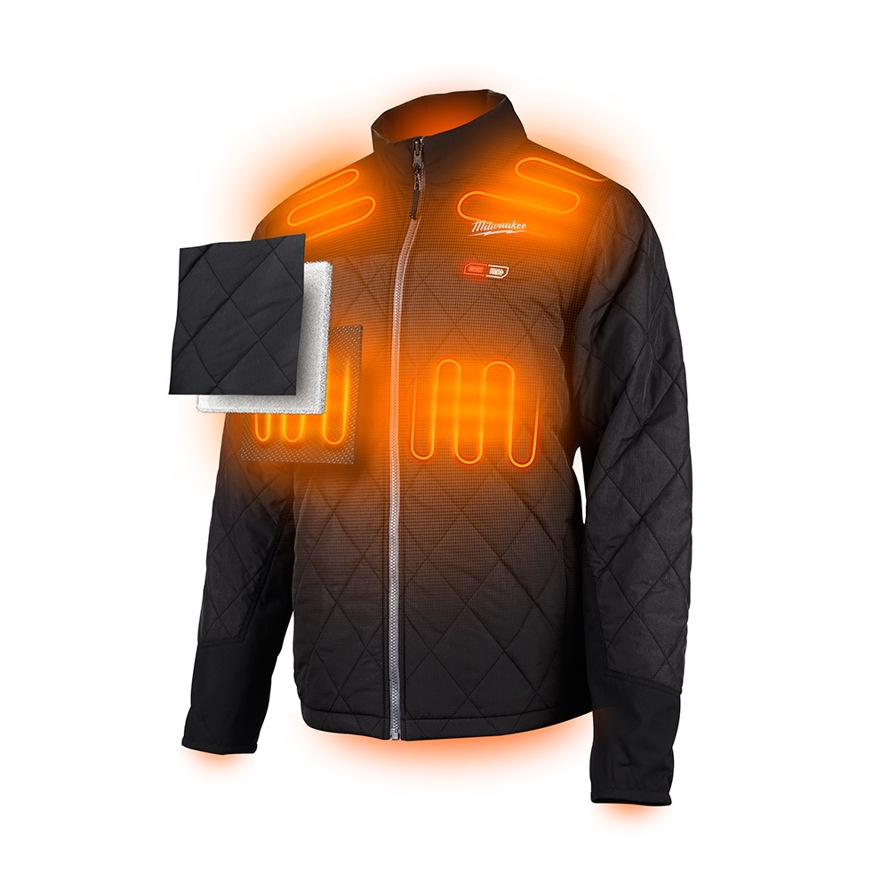 Milwaukee M12 Heated AXIS Jacket - Black from Columbia Safety